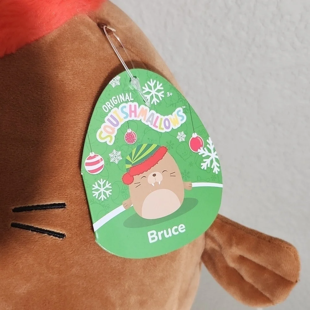 Bruce Walrus Squishmallows NWT S11
